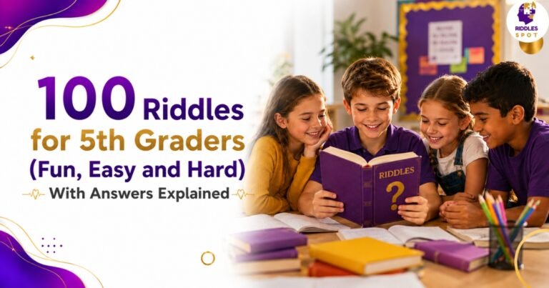 Riddles for 5th graders