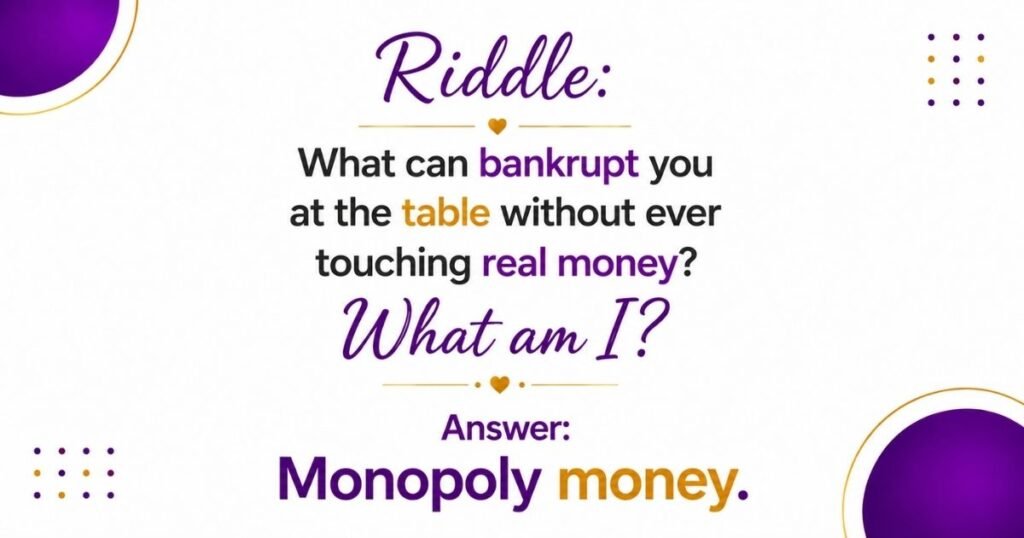 Riddles for Game Night and Icebreakers