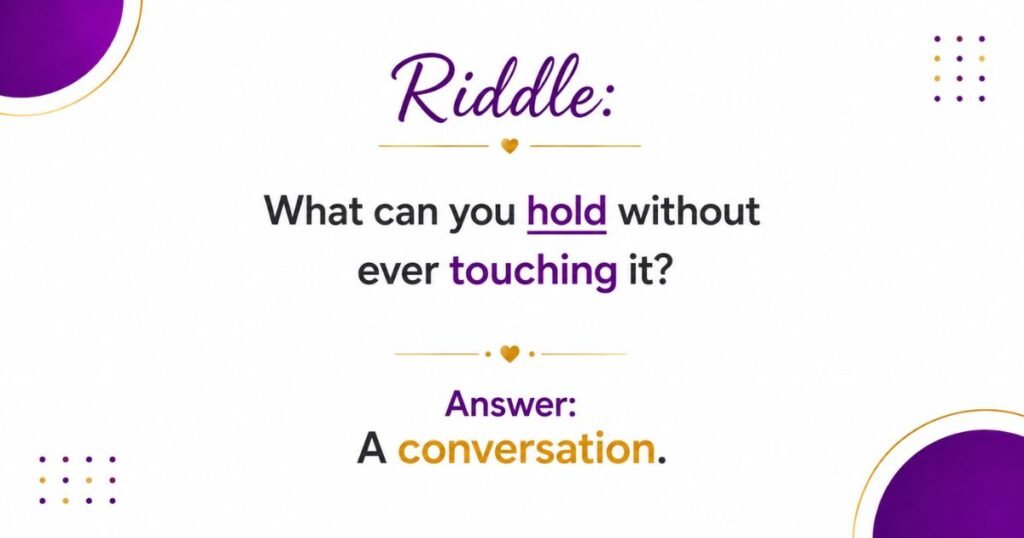 Short Easy Riddles With Answers