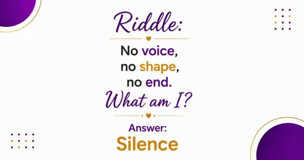 Silence Riddles