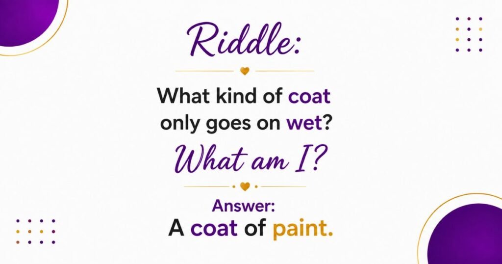 Short Riddles for Kids