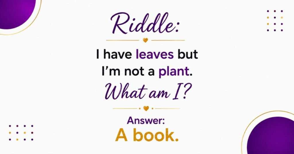Short "What Am I" Riddles