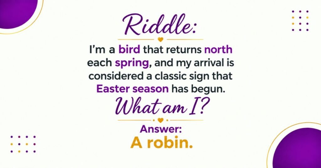 Spring and Nature Riddles