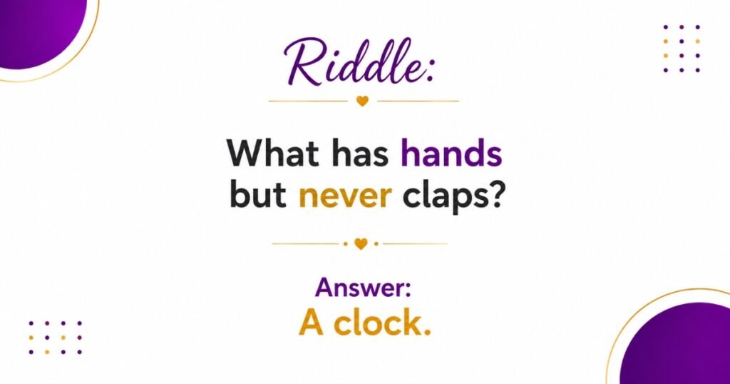 Teacher Riddle