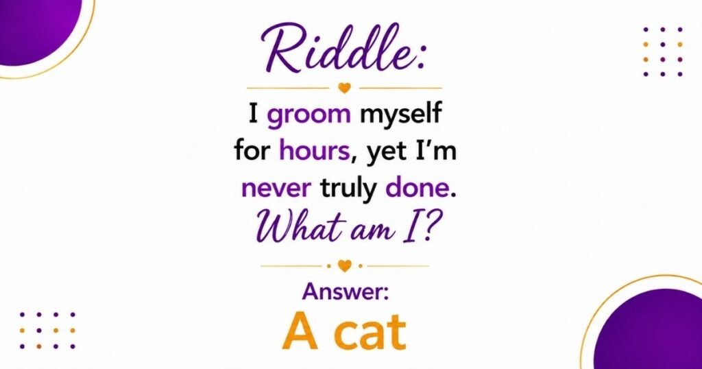 What Am I Cat Riddle