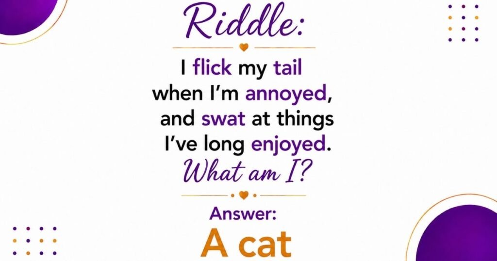 cat riddles with answers