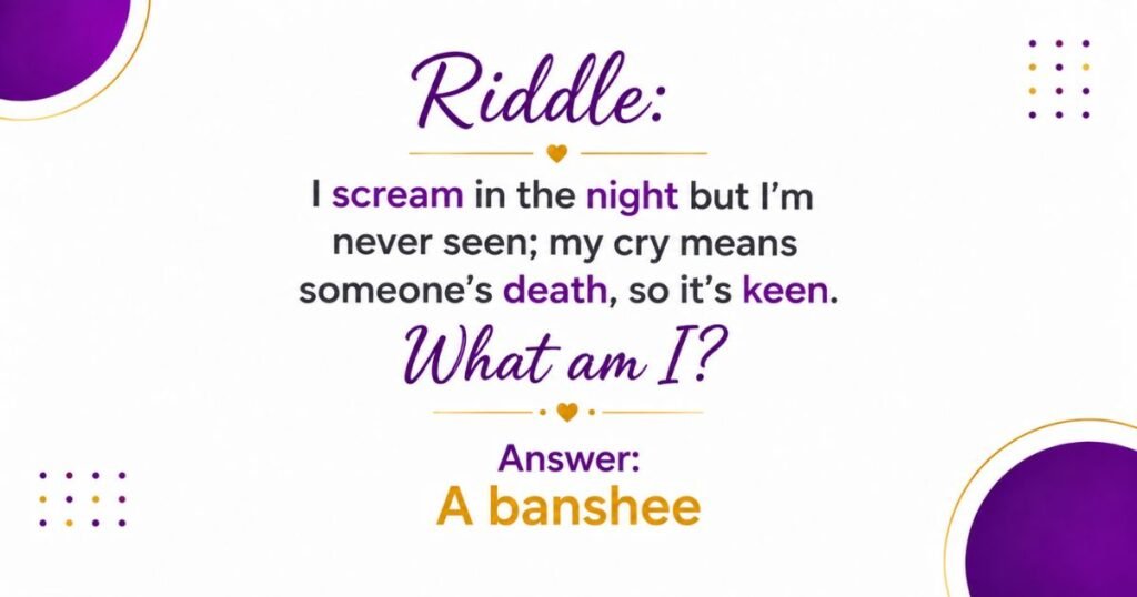 dark riddles about death