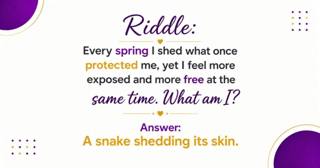 Spring themed riddles for kids