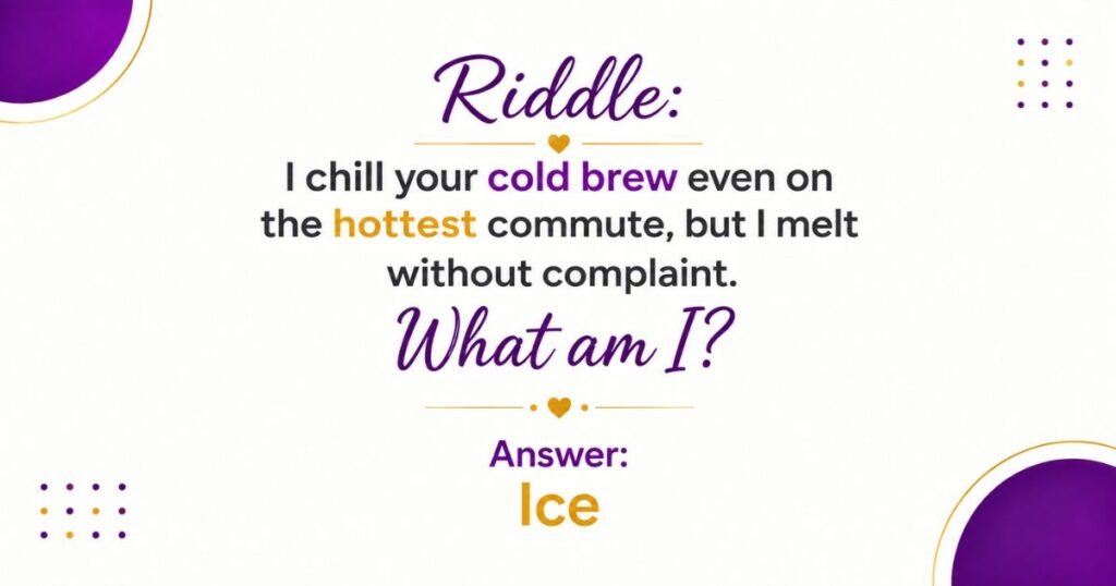 Coffee riddles for adults