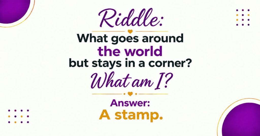 Short and Simple Riddles for Seniors