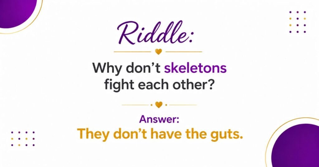 riddles for kids funny