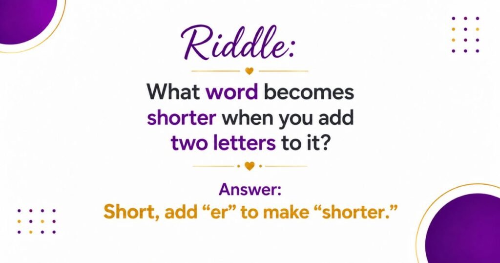 tricky riddles for kids with answers